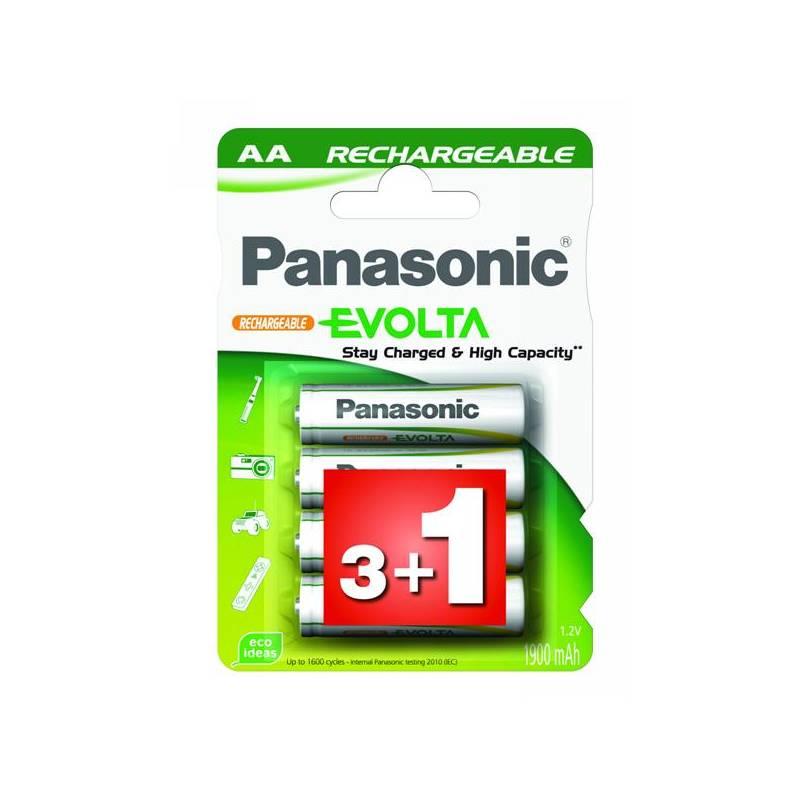 Akumulátor Panasonic R06 EVOLTA, 1900NiMH, P6E/4BC, akumulátor, panasonic, r06, evolta, 1900nimh, p6e, 4bc