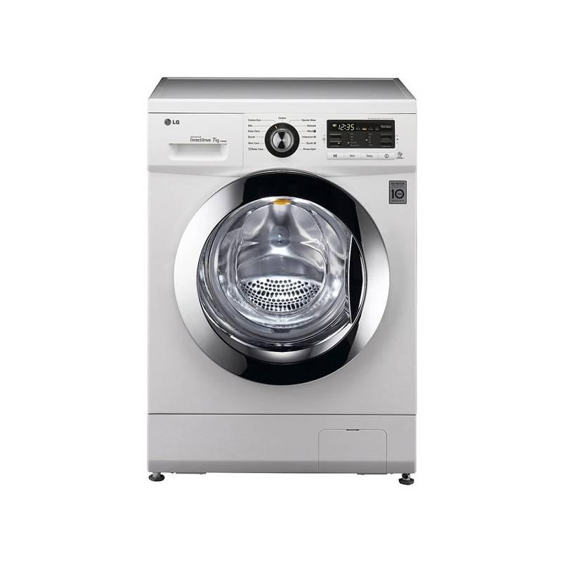 Automatická pračka LG F7096QD bílá/chrom, automatická, pračka, f7096qd, bílá, chrom