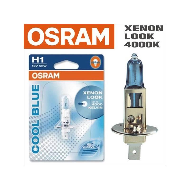 Autožárovka Osram 12V H1 55W P14.5s 1ks Cool Blue Xenon Effect 4200K, autožárovka, osram, 12v, 55w, p14, 1ks, cool, blue, xenon, effect, 4200k