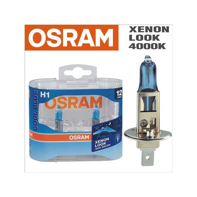 Autožárovky Osram 12V H1 55W P14.5s 2ks Cool Blue Xenon Effect 4200K, autožárovky, osram, 12v, 55w, p14, 2ks, cool, blue, xenon, effect, 4200k