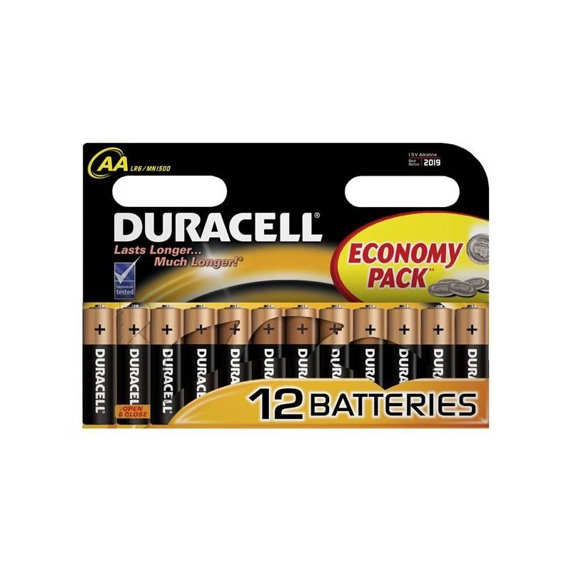 Baterie Duracell Basic AA 1500 K12, baterie, duracell, basic, 1500, k12