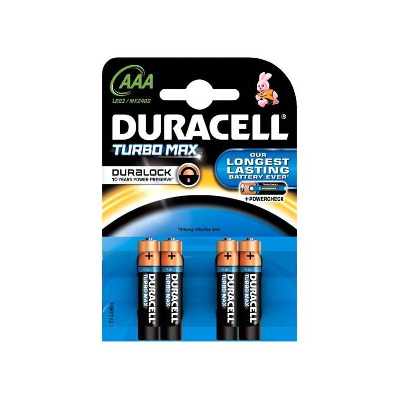 Baterie Duracell Turbo AAA 2400 K4 Duralock, baterie, duracell, turbo, aaa, 2400, duralock