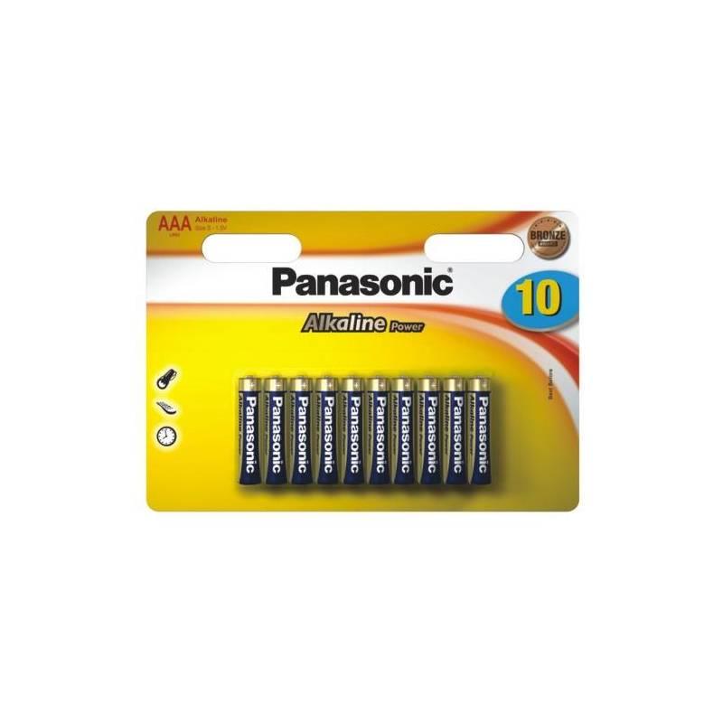Baterie Panasonic AAA R03 ALKALINE POWER, BLISTR 10 KS, baterie, panasonic, aaa, r03, alkaline, power, blistr