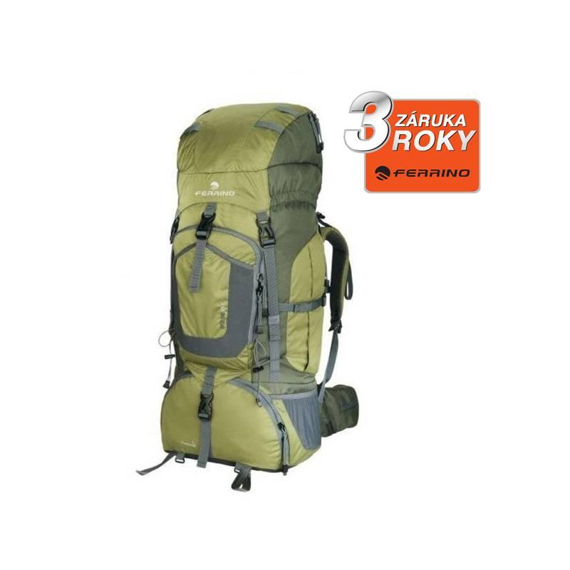 Batoh Ferrino OVERLAND 60+10 LITE zelený, batoh, ferrino, overland, lite, zelený
