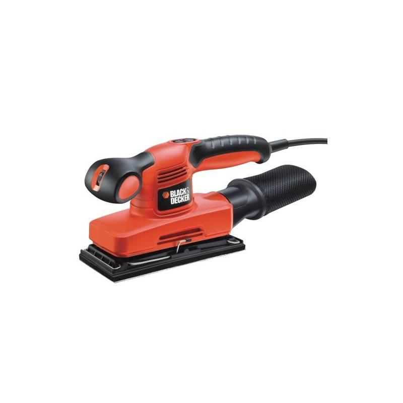 Bruska vibrační Black-Decker KA320EKA červená, bruska, vibrační, black-decker, ka320eka, červená