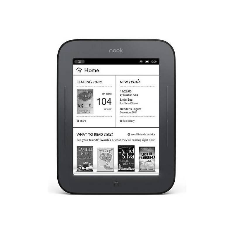 Čtečka e-knih Nook Simple Touch E-book (Simple Touch E-book) černá (rozbalené zboží 2500000613), Čtečka, e-knih, nook, simple, touch, e-book, černá