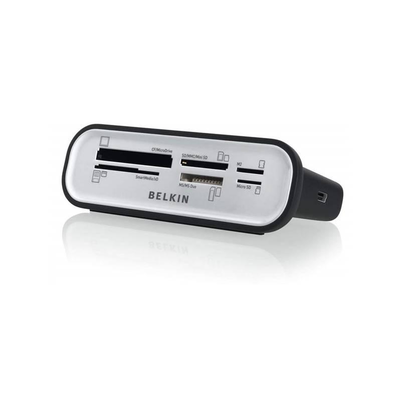 Čtečka paměťových karet Belkin USB media 56v1 (F4U003cw), Čtečka, paměťových, karet, belkin, usb, media, 56v1, f4u003cw