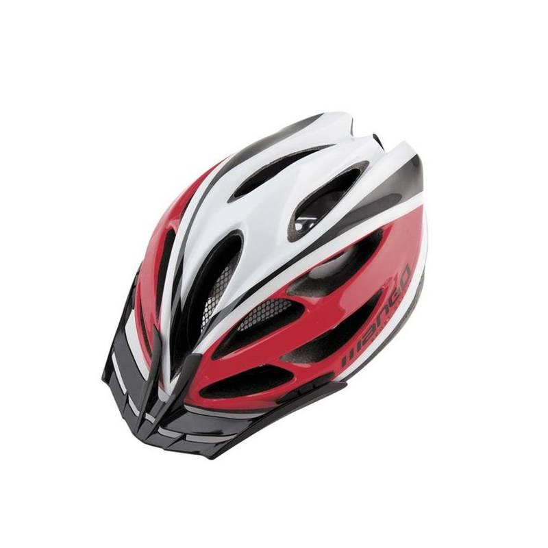 Cyklistická helma Mango TERRANO, vel. L/XL 56-62 cm - červená, cyklistická, helma, mango, terrano, vel, 56-62, červená