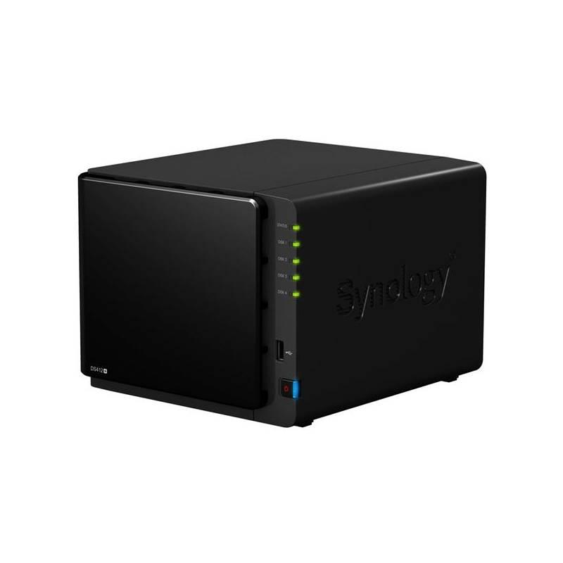 Datové uložiště (NAS) Synology DiskStation DS412+ (DS412+), datové, uložiště, nas, synology, diskstation, ds412