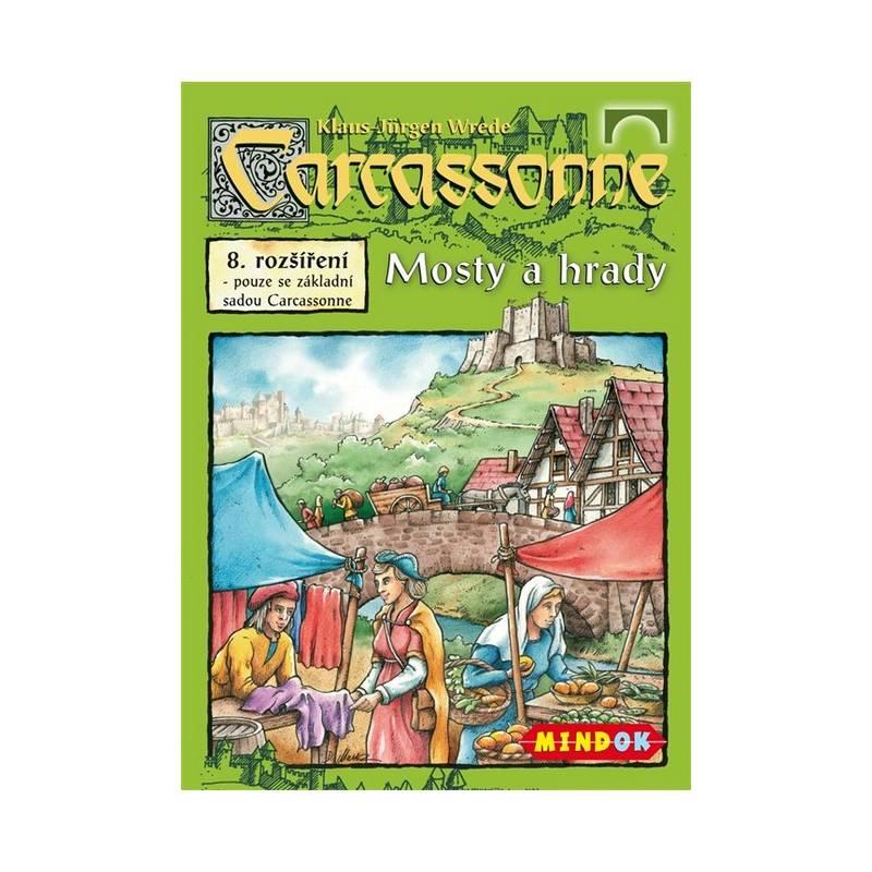 Desková hra Mindok Carcassonne - rozšíření 8 (Mosty a hrady), desková, hra, mindok, carcassonne, rozšíření, mosty, hrady