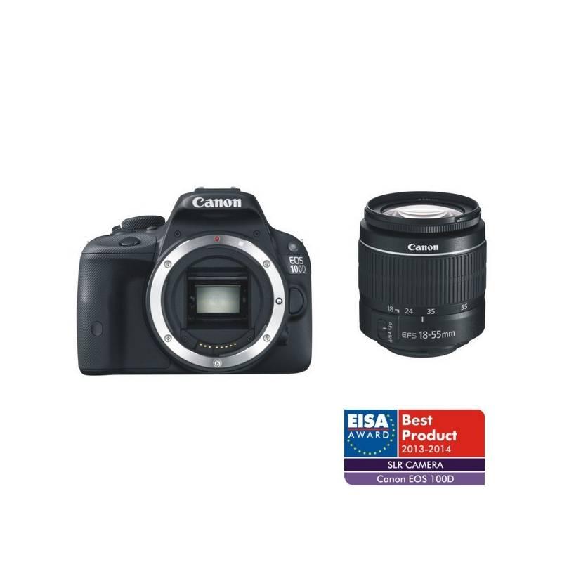 Digitální fotoaparát Canon EOS 100D + 18-55 DC III (8576B033), digitální, fotoaparát, canon, eos, 100d, 18-55, iii, 8576b033