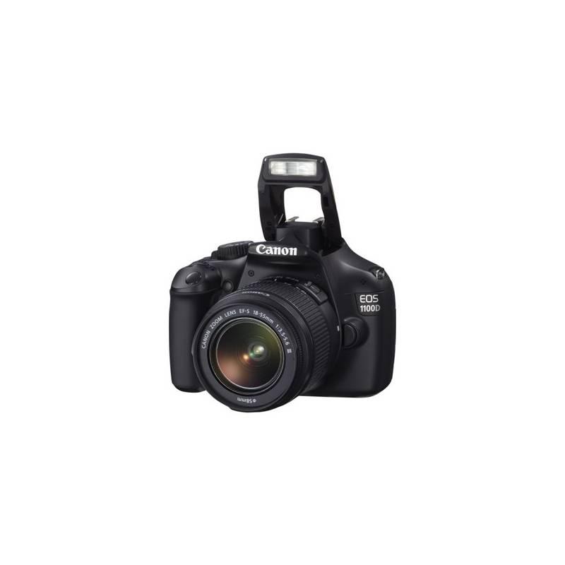 Digitální fotoaparát Canon EOS 1100D + EF 18-55 DC III (5161B034AA) černý, digitální, fotoaparát, canon, eos, 1100d, 18-55, iii, 5161b034aa