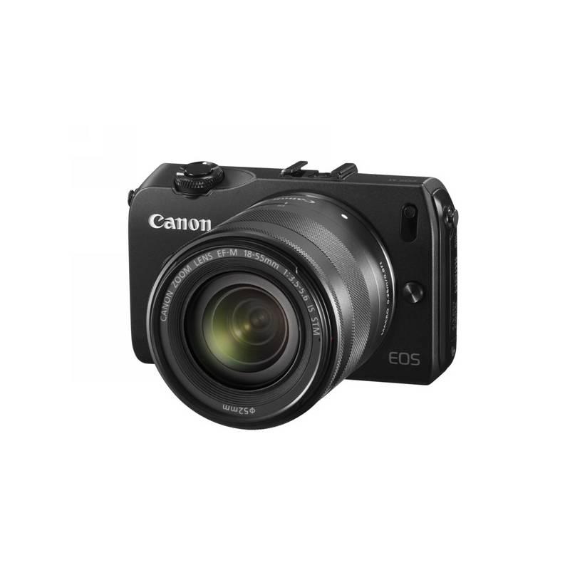 Digitální fotoaparát Canon EOS M +EFM18-55 černý + blesk Speedlite 90EX (6609B046), digitální, fotoaparát, canon, eos, efm18-55, černý, blesk, speedlite