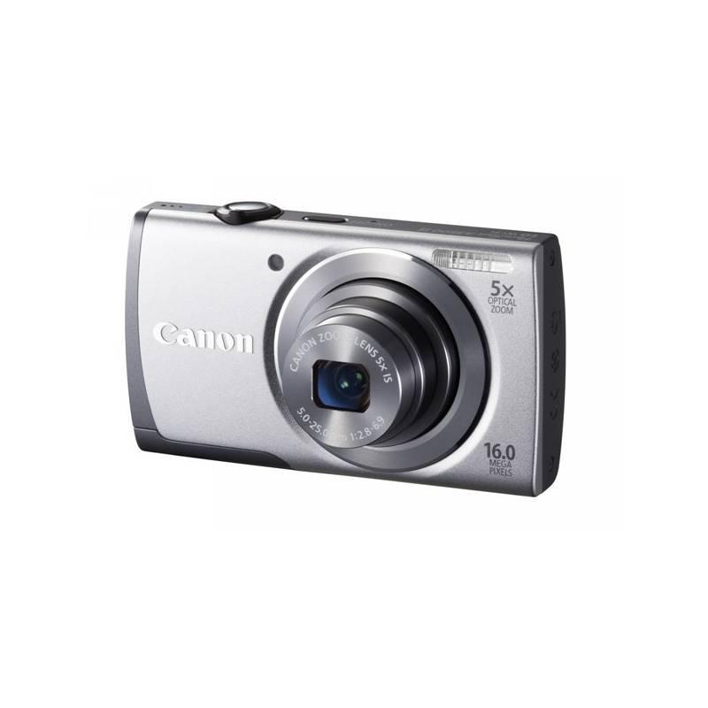 Digitální fotoaparát Canon PowerShot A3500 IS (8162B012) stříbrný, digitální, fotoaparát, canon, powershot, a3500, 8162b012, stříbrný