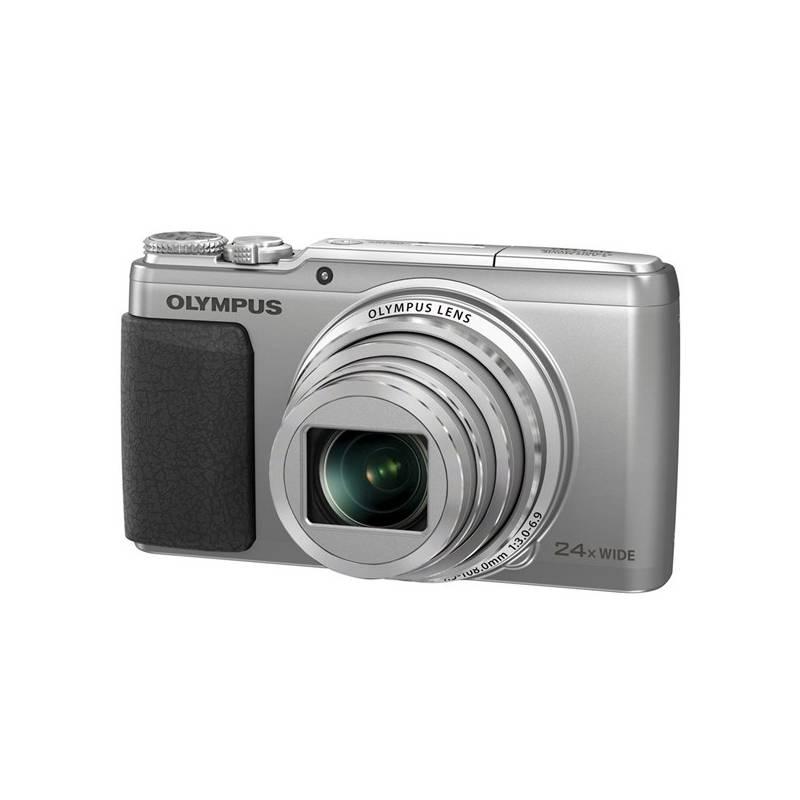 Digitální fotoaparát Olympus SH-50 stříbrný, digitální, fotoaparát, olympus, sh-50, stříbrný
