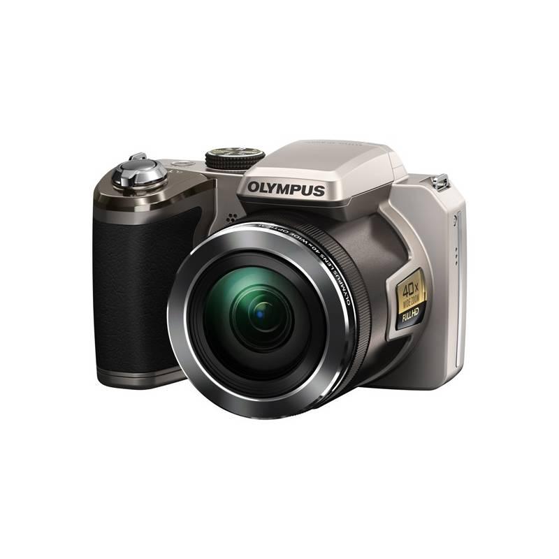 Digitální fotoaparát Olympus SP-820UZ stříbrný, digitální, fotoaparát, olympus, sp-820uz, stříbrný