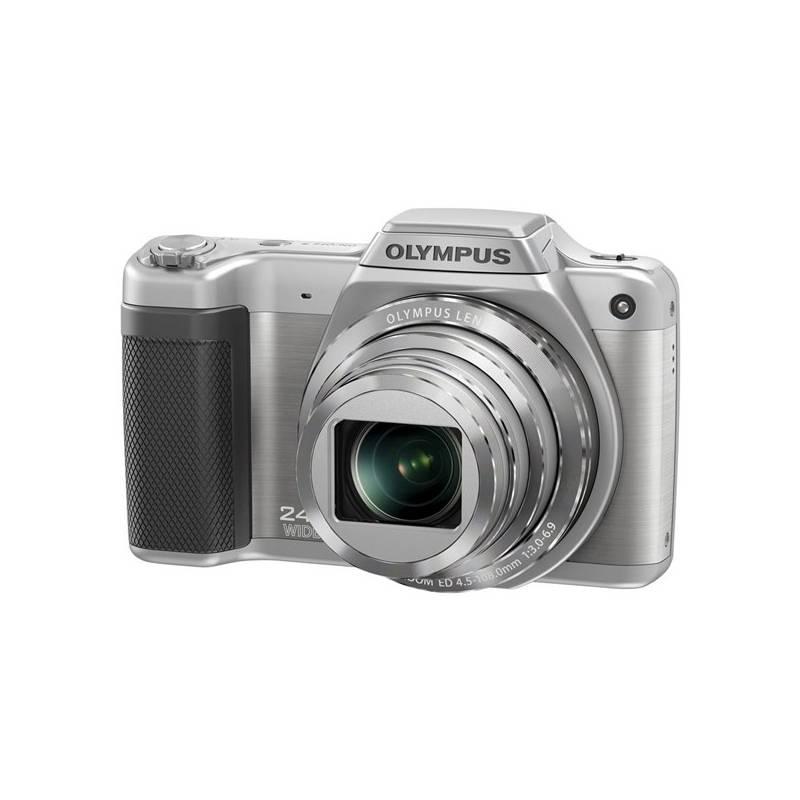 Digitální fotoaparát Olympus SZ-15 stříbrný, digitální, fotoaparát, olympus, sz-15, stříbrný