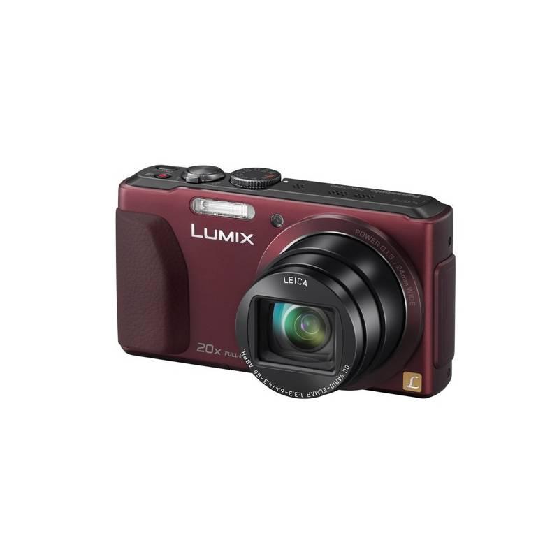 Digitální fotoaparát Panasonic DMC-TZ40EP-R červený, digitální, fotoaparát, panasonic, dmc-tz40ep-r, červený