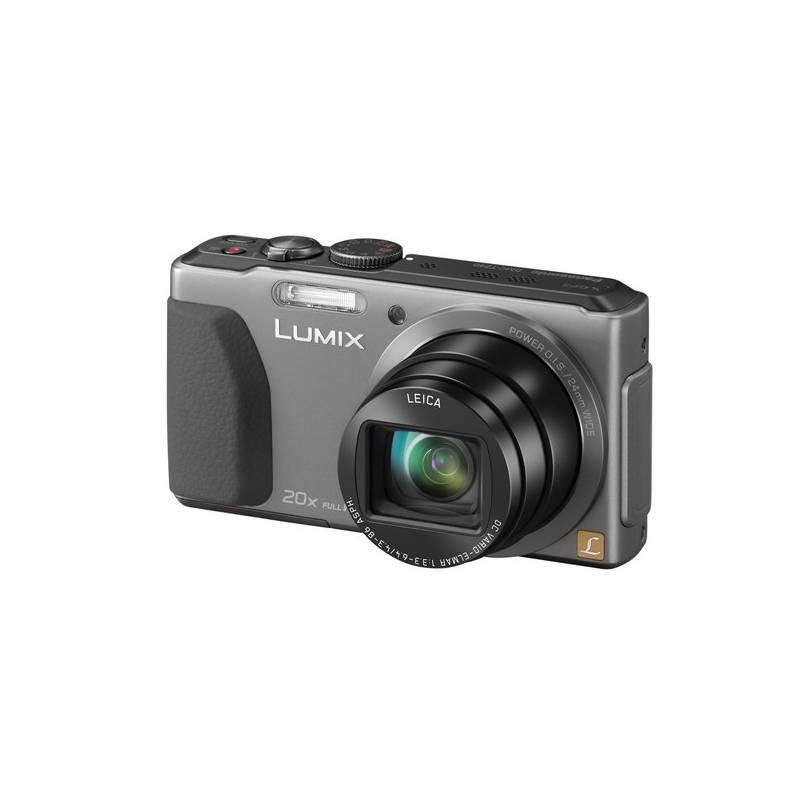 Digitální fotoaparát Panasonic DMC-TZ40EP-S stříbrný, digitální, fotoaparát, panasonic, dmc-tz40ep-s, stříbrný