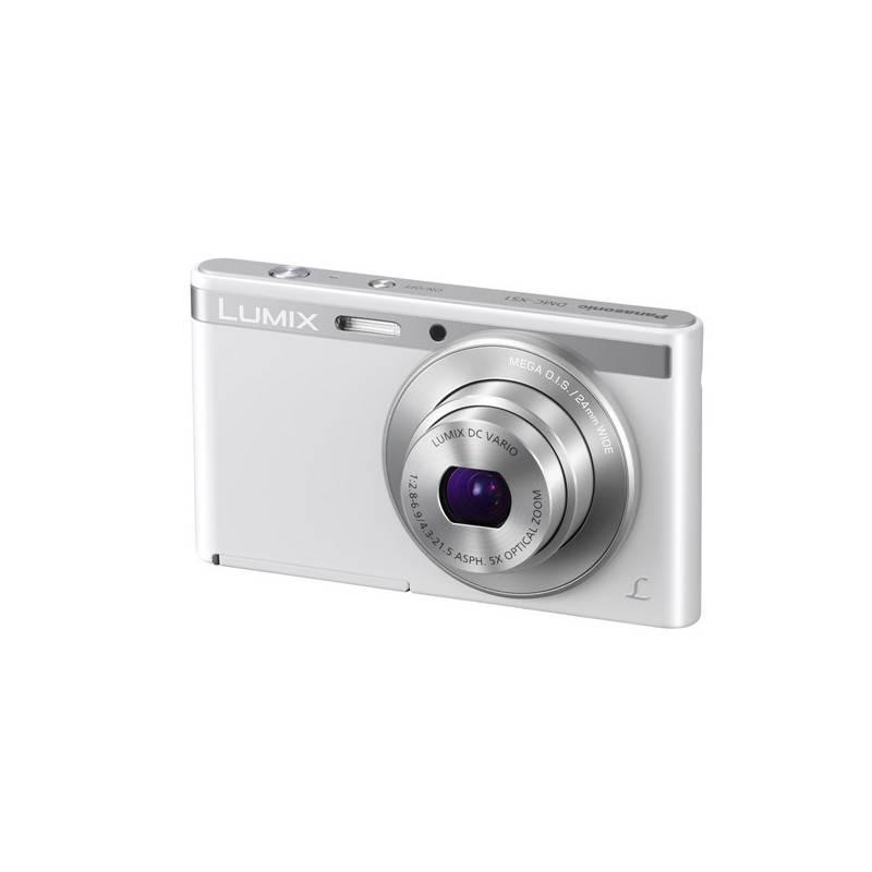 Digitální fotoaparát Panasonic DMC-XS1EP-WA stříbrný/bílý, digitální, fotoaparát, panasonic, dmc-xs1ep-wa, stříbrný, bílý