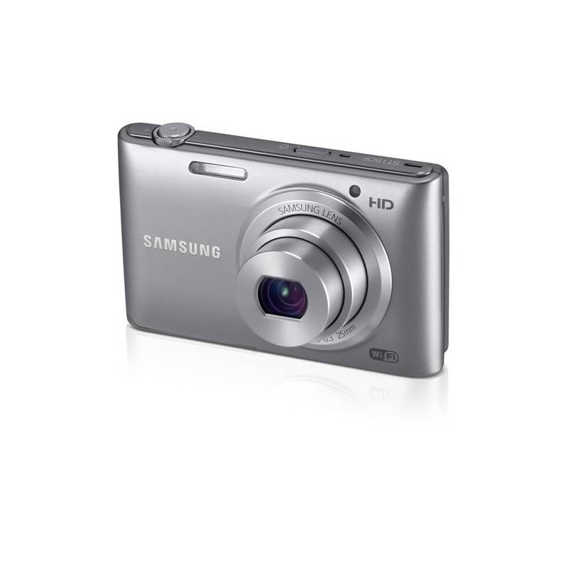 Digitální fotoaparát Samsung EC-ST150F stříbrný, digitální, fotoaparát, samsung, ec-st150f, stříbrný