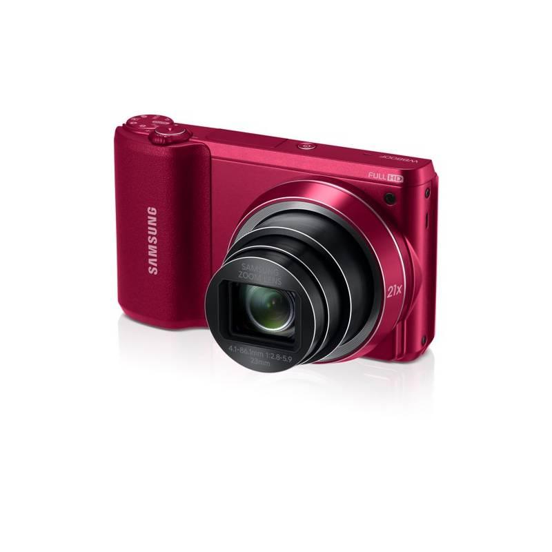 Digitální fotoaparát Samsung EC-WB800F červený, digitální, fotoaparát, samsung, ec-wb800f, červený