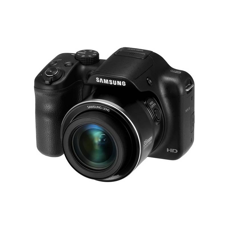 Digitální fotoaparát Samsung WB1100F černý, digitální, fotoaparát, samsung, wb1100f, černý