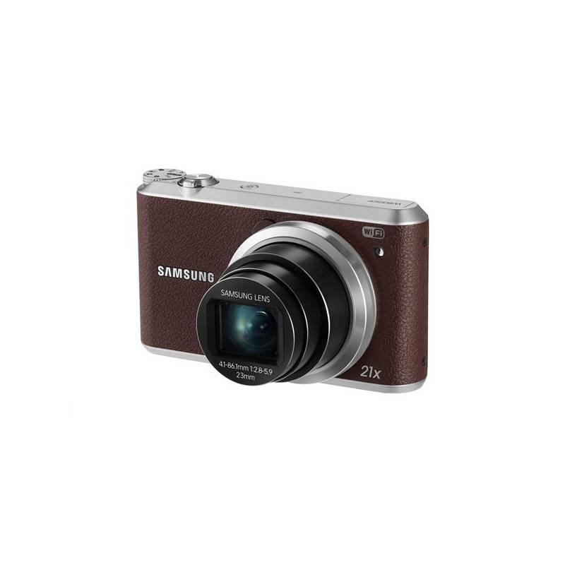 Digitální fotoaparát Samsung WB350F hnědý, digitální, fotoaparát, samsung, wb350f, hnědý