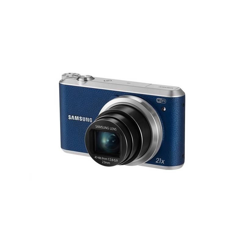 Digitální fotoaparát Samsung WB350F modrý, digitální, fotoaparát, samsung, wb350f, modrý