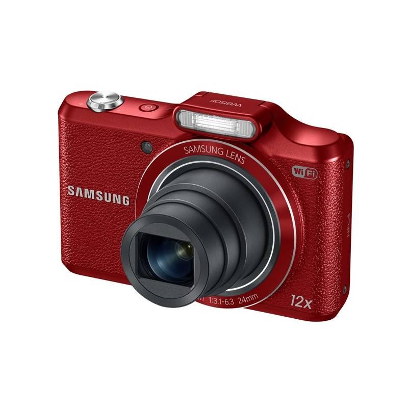 Digitální fotoaparát Samsung WB50F červený, digitální, fotoaparát, samsung, wb50f, červený