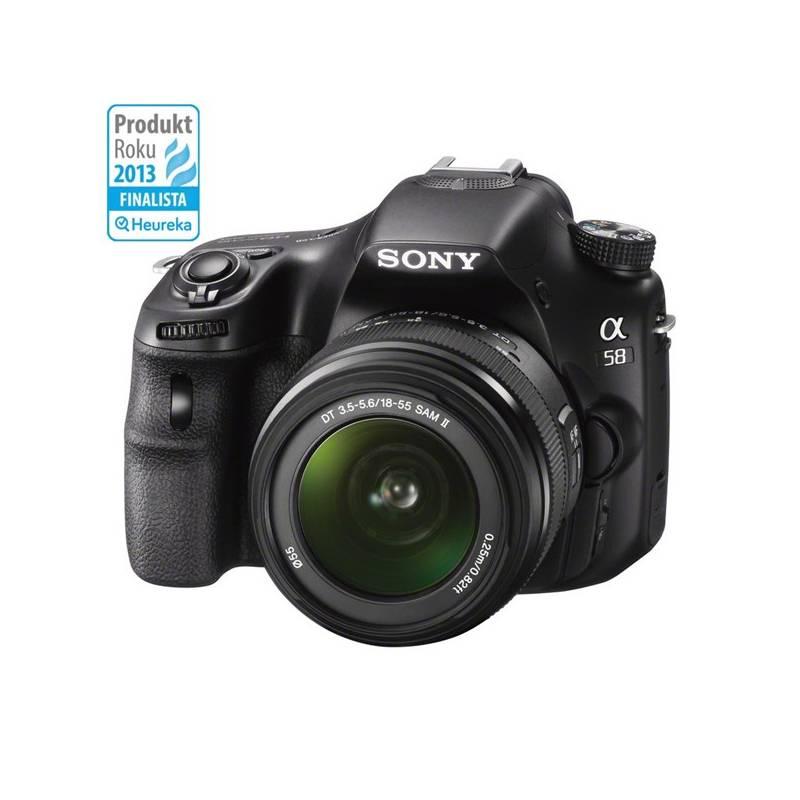 Digitální fotoaparát Sony SLTA58K černý, digitální, fotoaparát, sony, slta58k, černý