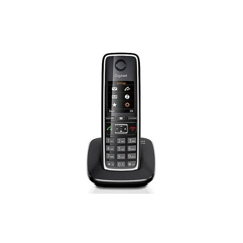 Domácí telefon Siemens Gigaset C530 (S30852-H2512-R601) černý, domácí, telefon, siemens, gigaset, c530, s30852-h2512-r601, černý