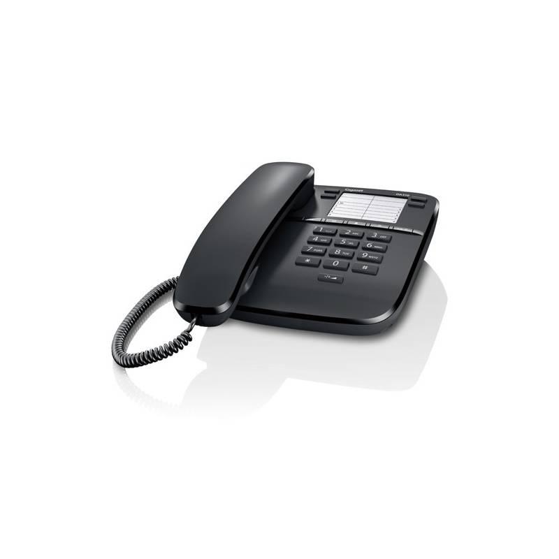 Domácí telefon Siemens Gigaset DA310 (S30054-S6528-R601) černý, domácí, telefon, siemens, gigaset, da310, s30054-s6528-r601, černý