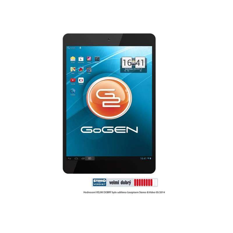 Dotykový tablet GoGEN TA 8500 QUAD šedý, dotykový, tablet, gogen, 8500, quad, šedý