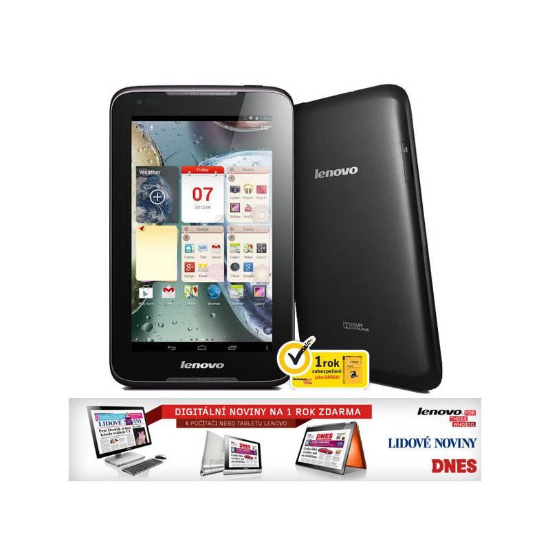 Dotykový tablet Lenovo IdeaTab A1000L (59385933) černý, dotykový, tablet, lenovo, ideatab, a1000l, 59385933, černý