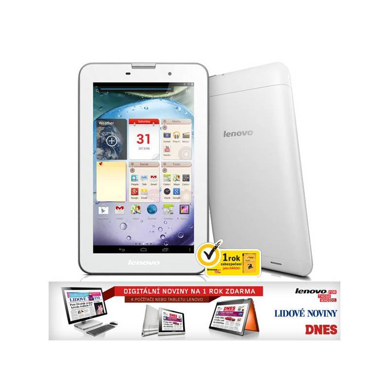 Dotykový tablet Lenovo IdeaTab A3000 (59382573) bílý, dotykový, tablet, lenovo, ideatab, a3000, 59382573, bílý