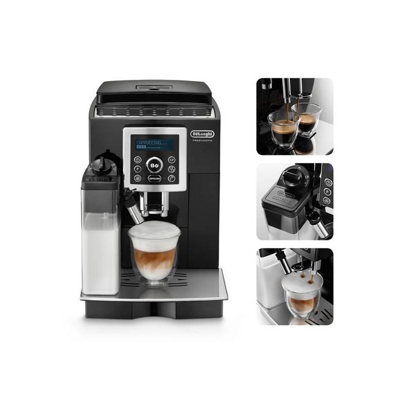 Espresso DeLonghi Intensa ECAM23.460B černé, espresso, delonghi, intensa, ecam23, 460b, černé