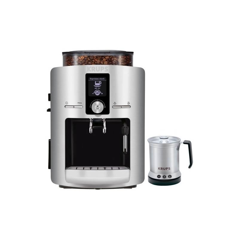 Espresso Krups EA8261 černé/nerez (vrácené zboží 8213031393), espresso, krups, ea8261, černé, nerez, vrácené, zboží, 8213031393