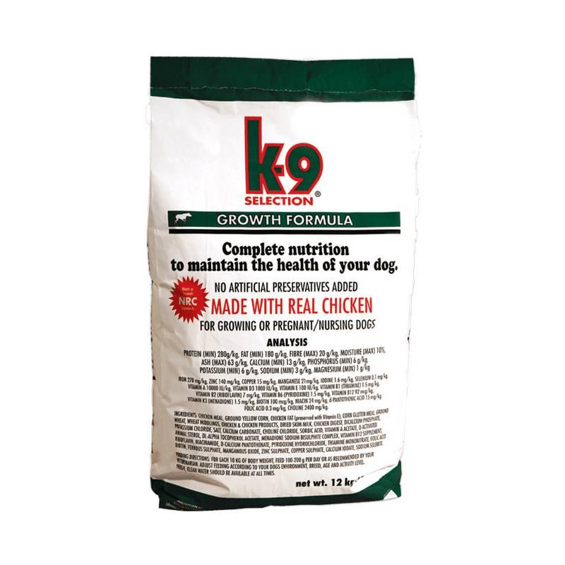 Granule K-9 Growth Formula 20kg, granule, k-9, growth, formula, 20kg