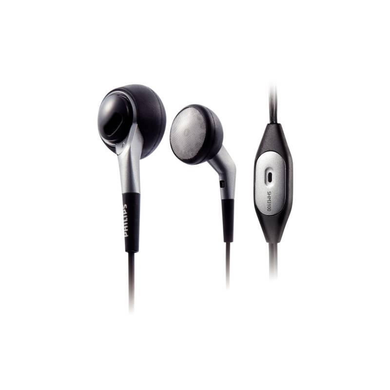 Headset Philips SHM3100U černý/stříbrný, headset, philips, shm3100u, černý, stříbrný