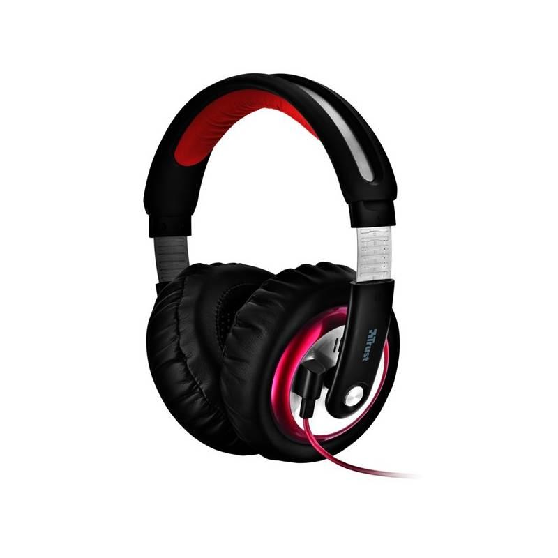 Headset Trust Mamut Comfort (18706) černý/oranžový, headset, trust, mamut, comfort, 18706, černý, oranžový