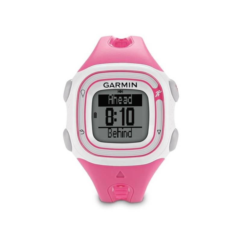 Hodinky Garmin Forerunner 10 bílé/růžové, hodinky, garmin, forerunner, bílé, růžové