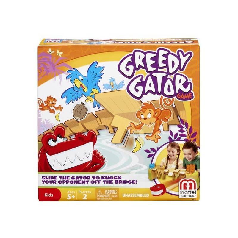 Hra dětská Mattel - Hladový aligátor, hra, dětská, mattel, hladový, aligátor