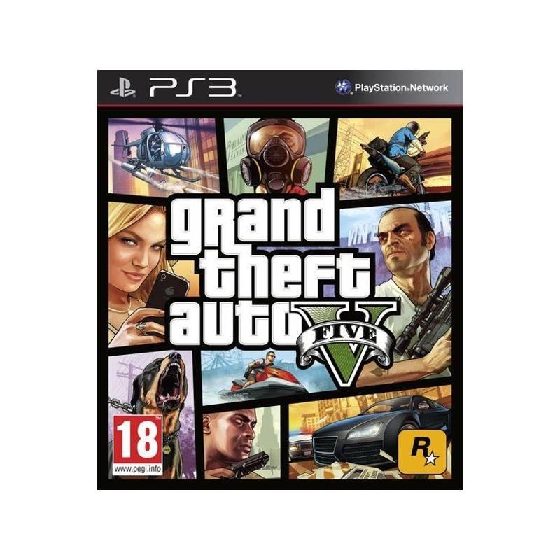 Hra RockStar PS3 Grand Theft Auto V (PS3 GTA V), hra, rockstar, ps3, grand, theft, auto, gta