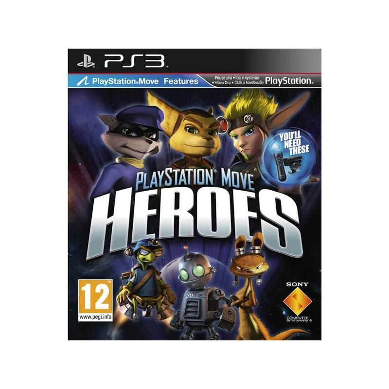 Hra Sony PlayStation 3 MOVE Playstation Move Heroes (PS719156581), hra, sony, playstation, move, playstation, move, heroes, ps719156581