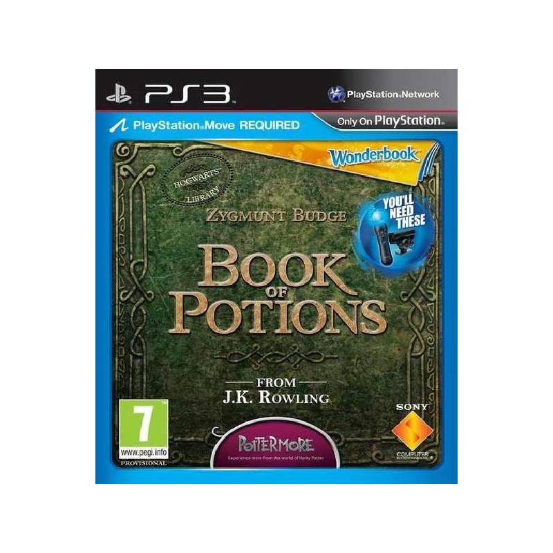 Hra Sony PlayStation 3 MOVE Wonderbook: Book of Potions CZ (PS719264477), hra, sony, playstation, move, wonderbook, book, potions, ps719264477