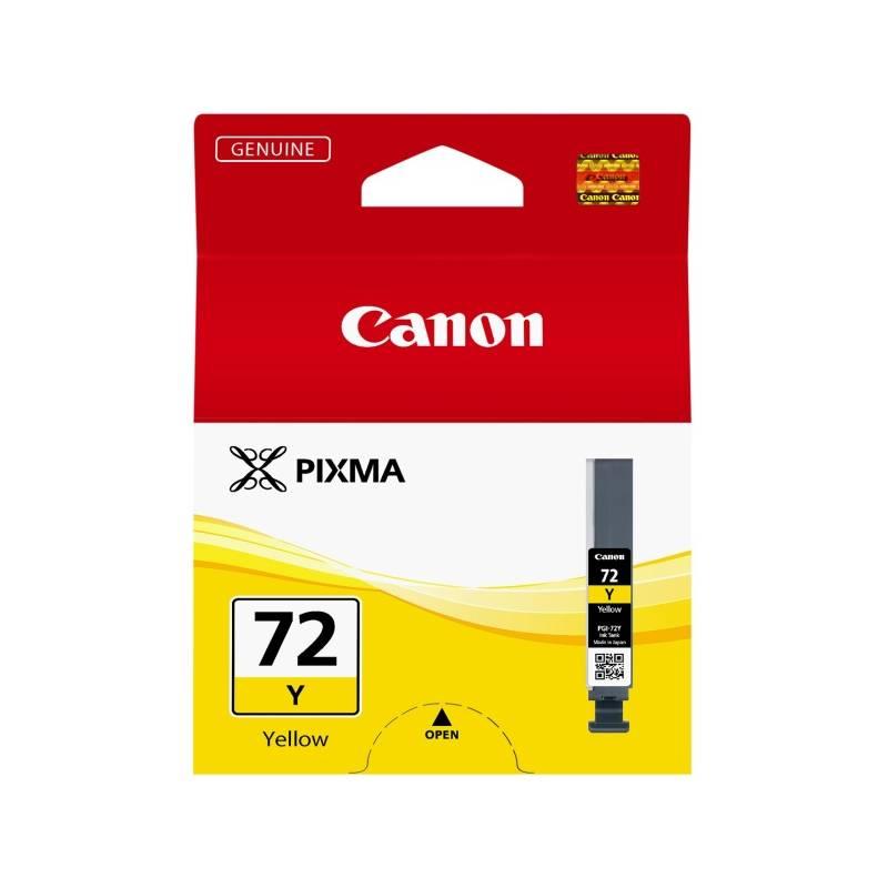 Inkoustová náplň Canon PGI-72 Y, 377 stran (6406B001) žlutá, inkoustová, náplň, canon, pgi-72, 377, stran, 6406b001, žlutá