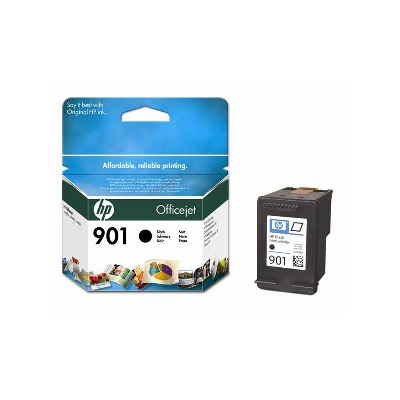 Inkoustová náplň HP No. 901, 4 ml, 200 stran (CC653AE) černá, inkoustová, náplň, 901, 200, stran, cc653ae, černá