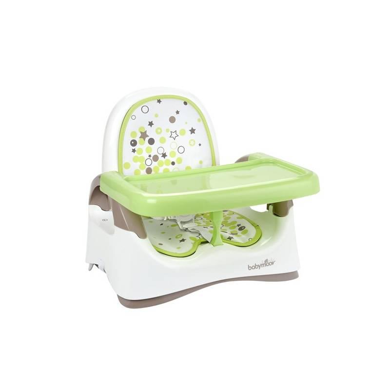 Jídelní židlička Babymoov Compact Seat bílá/zelená/hnědá, jídelní, židlička, babymoov, compact, seat, bílá, zelená, hnědá