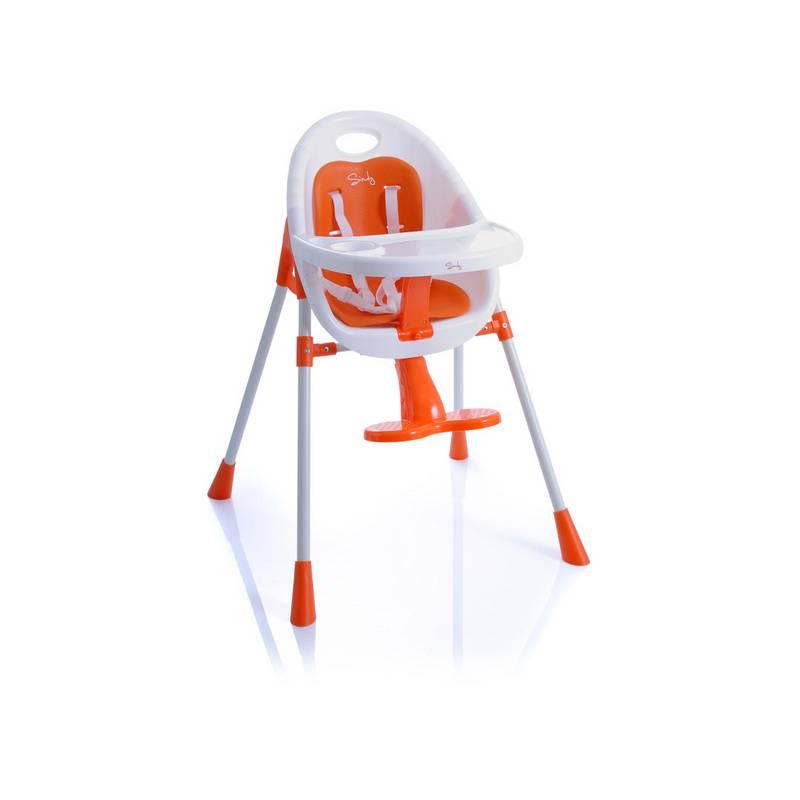 Jídelní židlička Babypoint Sindy oranžová, jídelní, židlička, babypoint, sindy, oranžová